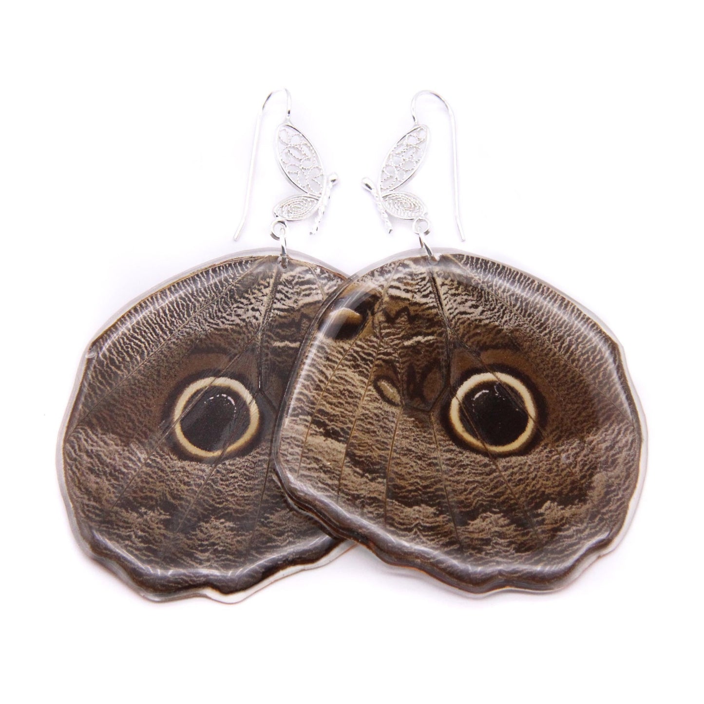 ARETES FILIGRANA BÚHO