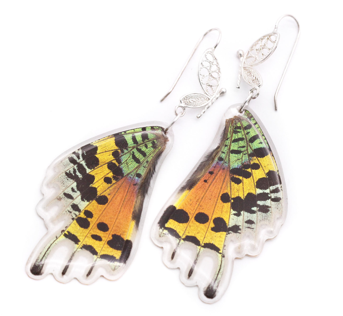 ARETES FILIGRANA MULTICOLOR