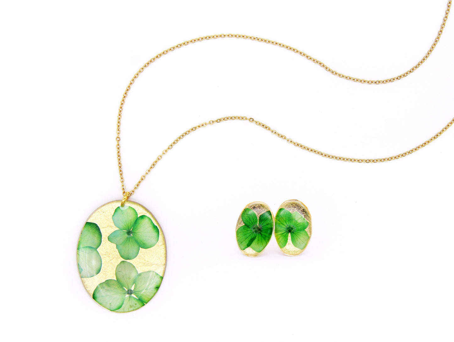 CONJUNTO FLORES VERDE